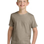 Next Level Youth Fine Jersey Short Sleeve Crewneck T-Shirt - Tan