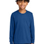 Next Level Youth Long Sleeve Crewneck T-Shirt - Royal Blue