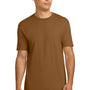 Next Level Mens Fine Jersey Short Sleeve Crewneck T-Shirt - Clay