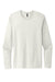 Next Level NL3601/N3601/3601 Mens Fine Jersey Long Sleeve Crewneck T-Shirt Natural Flat Front