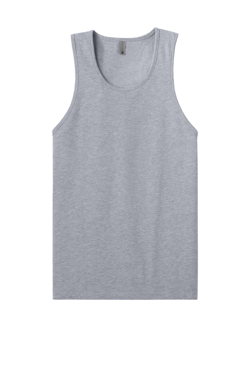 Next Level NL3633/3633 Mens Tank Top Heather Grey Flat Front