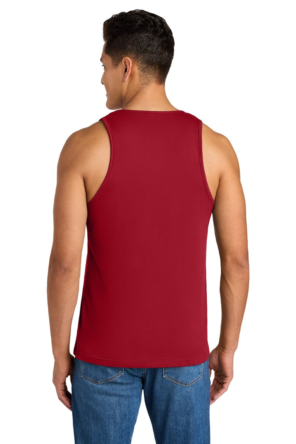 Next Level NL3633/3633 Mens Tank Top Red Model Back