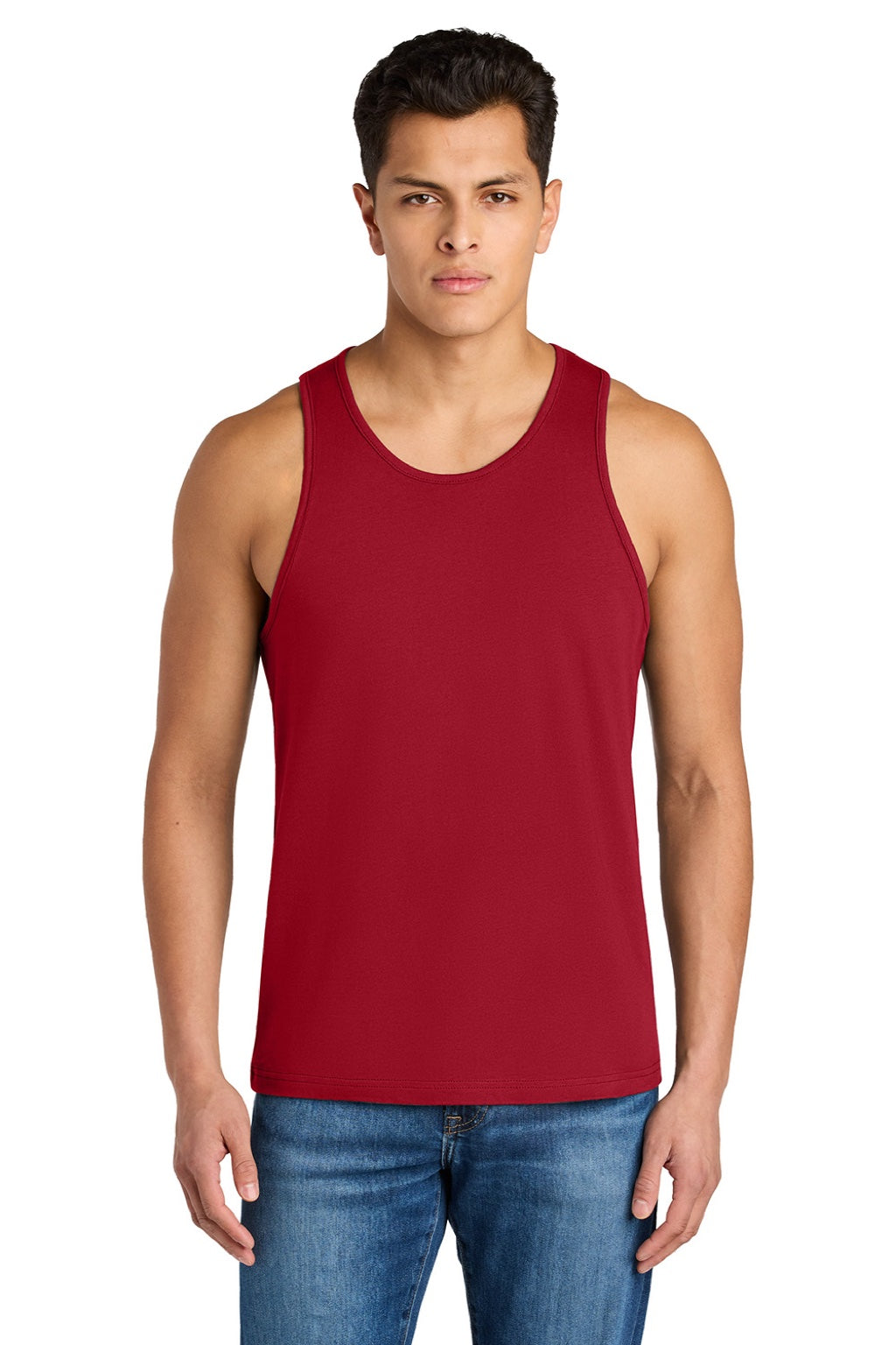 Next Level NL3633/3633 Mens Tank Top Red Model Front