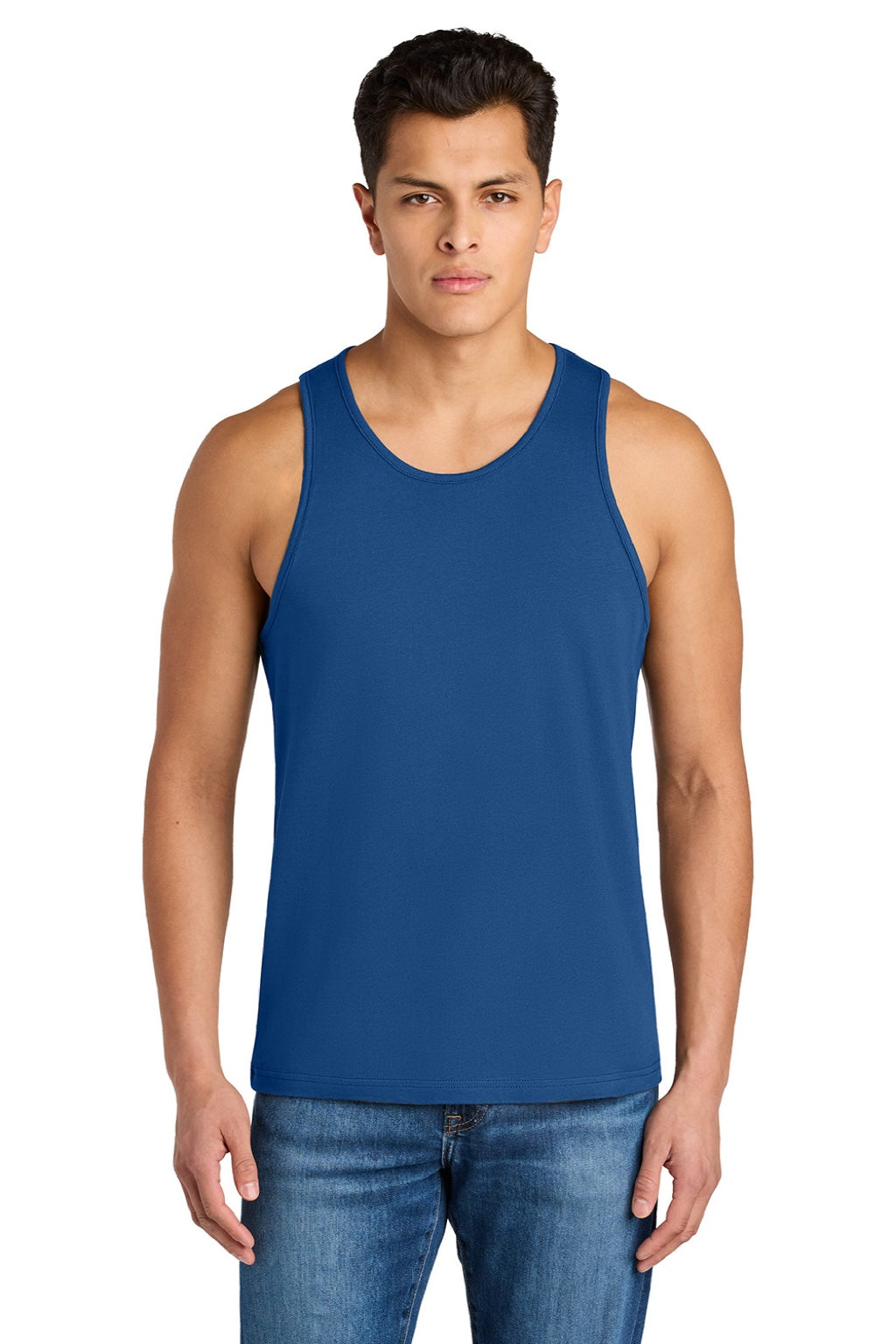 Next Level NL3633/3633 Mens Tank Top Royal Blue Model Front