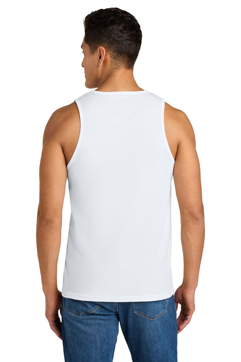 Next Level NL3633/3633 Mens Tank Top White Model Back