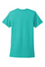 Next Level NL3900/N3900/3900 Womens Boyfriend Fine Jersey Short Sleeve Crewneck T-Shirt Tahiti Blue Flat Back