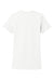 Next Level NL3900/N3900/3900 Womens Boyfriend Fine Jersey Short Sleeve Crewneck T-Shirt White Flat Back