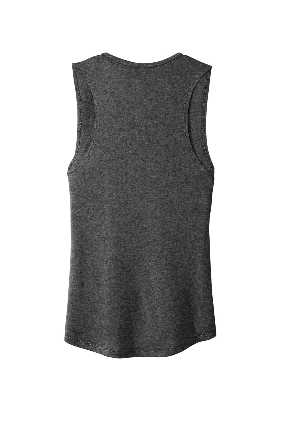 Next Level NL5013/N5013/5013 Womens Festival Muscle Tank Top Charcoal Grey Flat Back