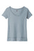 Next Level NL5030/5030 Womens Festival Short Sleeve Crewneck T-Shirt Stonewashed Blue Flat Front