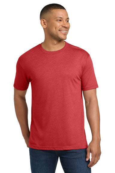 Next Level NL6010/6010 Mens Jersey Short Sleeve Crewneck T-Shirt Vintage Red Model Front