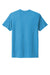 Next Level NL6010/6010 Mens Jersey Short Sleeve Crewneck T-Shirt Vintage Turquoise Blue Flat Back