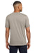 Next Level NL6200/6200 Mens Jersey Short Sleeve Crewneck T-Shirt Silver Grey Model Back