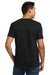 Next Level NL6210/6210 Mens CVC Jersey Short Sleeve Crewneck T-Shirt Black Model Back