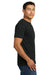 Next Level NL6210/6210 Mens CVC Jersey Short Sleeve Crewneck T-Shirt Black Model Side
