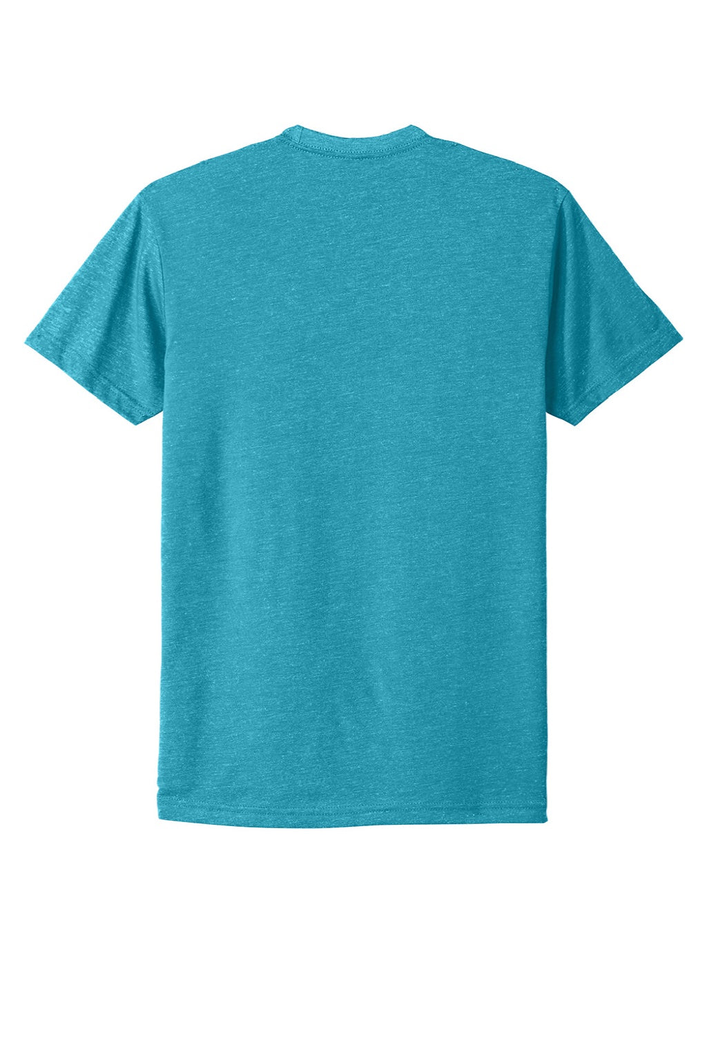 Next Level NL6210/6210 Mens CVC Jersey Short Sleeve Crewneck T-Shirt Bondi Blue Flat Back