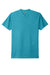 Next Level NL6210/6210 Mens CVC Jersey Short Sleeve Crewneck T-Shirt Bondi Blue Flat Front