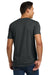 Next Level NL6210/6210 Mens CVC Jersey Short Sleeve Crewneck T-Shirt Charcoal Grey Model Back