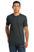 Next Level NL6210/6210 Mens CVC Jersey Short Sleeve Crewneck T-Shirt Charcoal Grey Model Front