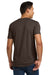 Next Level NL6210/6210 Mens CVC Jersey Short Sleeve Crewneck T-Shirt Espresso Brown Model Back