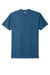 Next Level NL6210/6210 Mens CVC Jersey Short Sleeve Crewneck T-Shirt Heather Cool Blue Flat Front