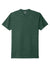 Next Level NL6210/6210 Mens CVC Jersey Short Sleeve Crewneck T-Shirt Heather Forest Green Flat Front
