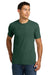 Next Level NL6210/6210 Mens CVC Jersey Short Sleeve Crewneck T-Shirt Heather Forest Green Model Front