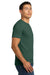 Next Level NL6210/6210 Mens CVC Jersey Short Sleeve Crewneck T-Shirt Heather Forest Green Model Side