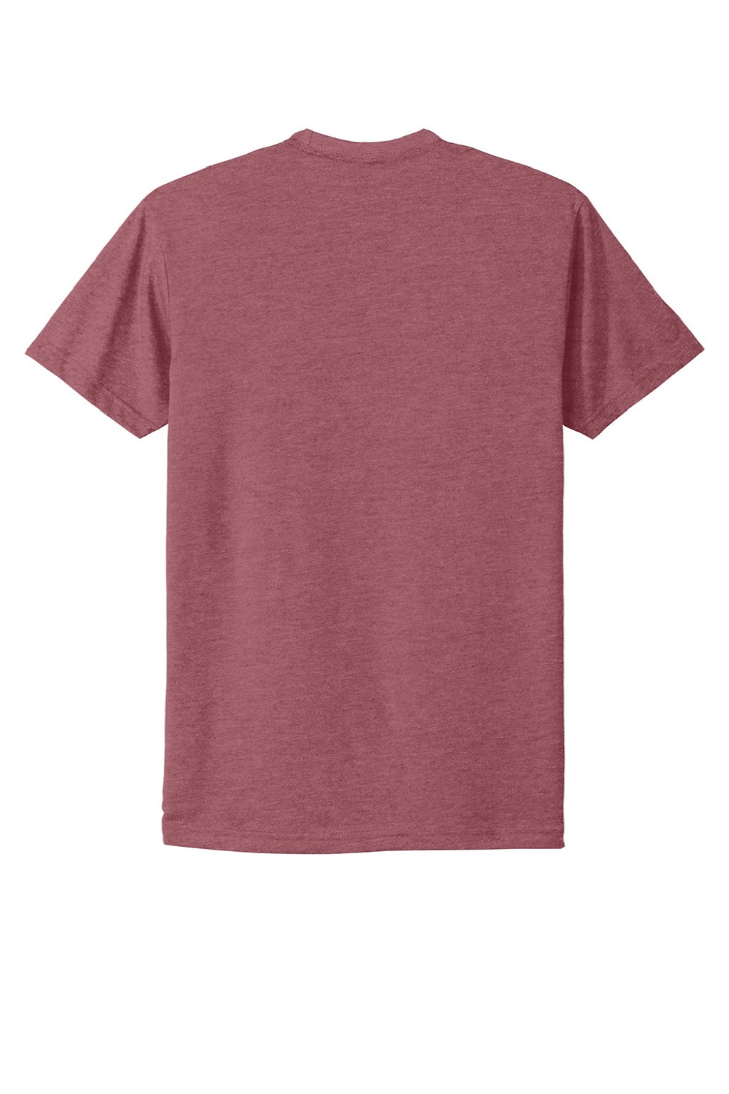 Next Level NL6210/6210 Mens CVC Jersey Short Sleeve Crewneck T-Shirt Heather Mauve Flat Back