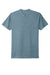 Next Level NL6210/6210 Mens CVC Jersey Short Sleeve Crewneck T-Shirt Heather Slate Blue Flat Front
