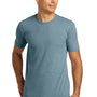 Next Level Mens CVC Jersey Short Sleeve Crewneck T-Shirt - Heather Slate Blue