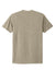 Next Level NL6210/6210 Mens CVC Jersey Short Sleeve Crewneck T-Shirt Heather Tan Flat Back