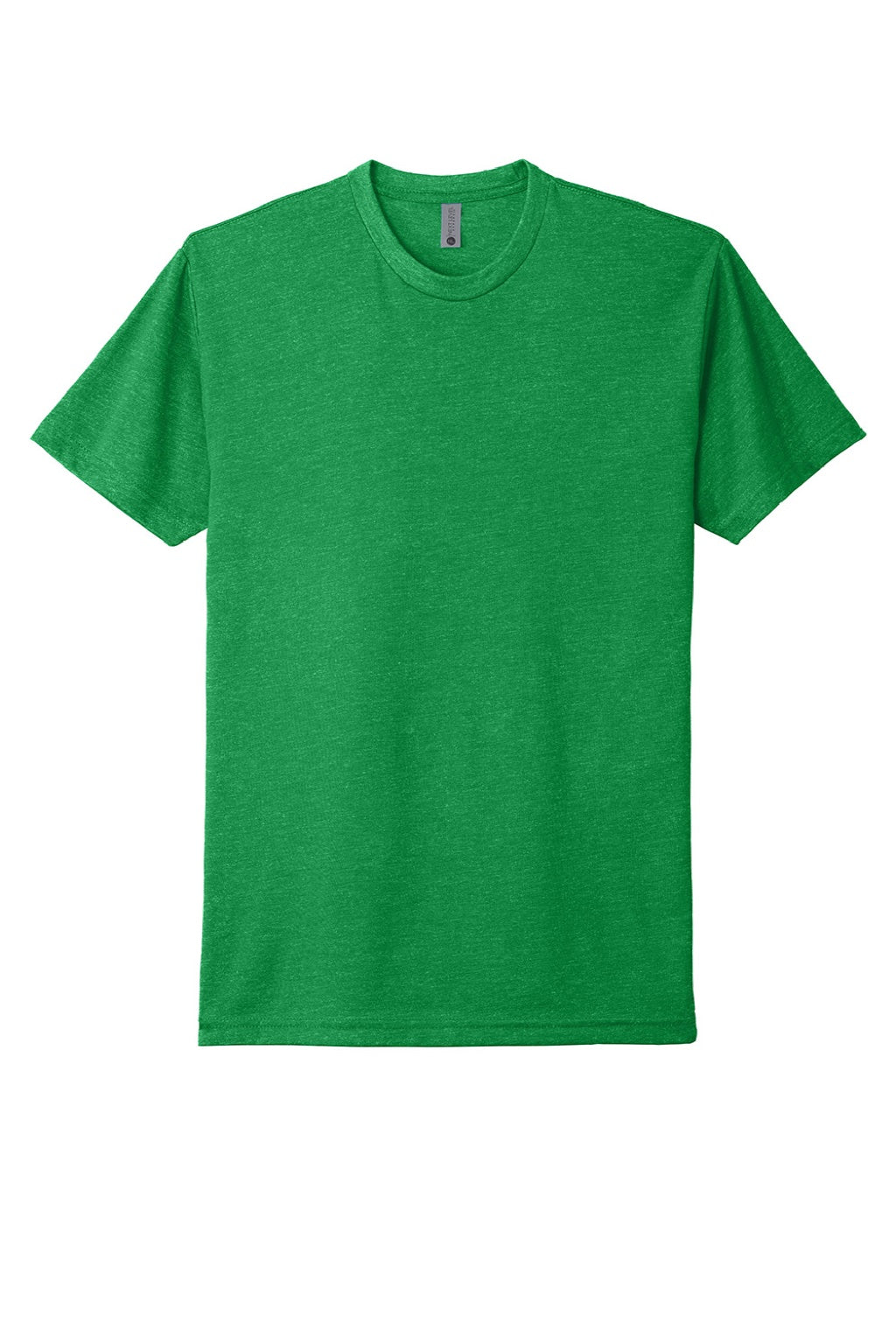 Next Level NL6210/6210 Mens CVC Jersey Short Sleeve Crewneck T-Shirt Kelly Green Flat Front