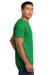 Next Level NL6210/6210 Mens CVC Jersey Short Sleeve Crewneck T-Shirt Kelly Green Model Side