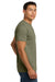 Next Level NL6210/6210 Mens CVC Jersey Short Sleeve Crewneck T-Shirt Light Olive Model Side