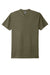 Next Level NL6210/6210 Mens CVC Jersey Short Sleeve Crewneck T-Shirt Military Green Flat Front