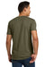 Next Level NL6210/6210 Mens CVC Jersey Short Sleeve Crewneck T-Shirt Military Green Model Back