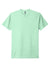 Next Level NL6210/6210 Mens CVC Jersey Short Sleeve Crewneck T-Shirt Mint Green Flat Front