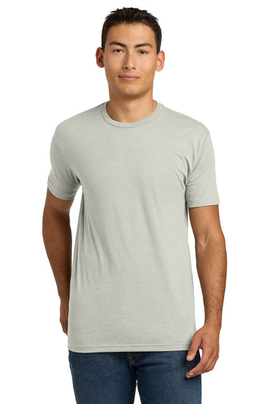 Next Level NL6210/6210 Mens CVC Jersey Short Sleeve Crewneck T-Shirt Sand Model Front
