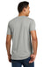 Next Level NL6210/6210 Mens CVC Jersey Short Sleeve Crewneck T-Shirt Silk Grey Model Back