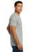 Next Level NL6210/6210 Mens CVC Jersey Short Sleeve Crewneck T-Shirt Silk Grey Model Side