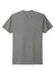 Next Level NL6210/6210 Mens CVC Jersey Short Sleeve Crewneck T-Shirt Stone Grey Flat Front