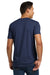 Next Level NL6210/6210 Mens CVC Jersey Short Sleeve Crewneck T-Shirt Storm Blue Model Back