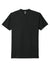 Next Level NL6210/6210 Mens CVC Jersey Short Sleeve Crewneck T-Shirt Black Flat Front