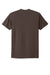 Next Level NL6210/6210 Mens CVC Jersey Short Sleeve Crewneck T-Shirt Espresso Brown Flat Back