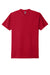 Next Level NL6210/6210 Mens CVC Jersey Short Sleeve Crewneck T-Shirt Red Flat Front