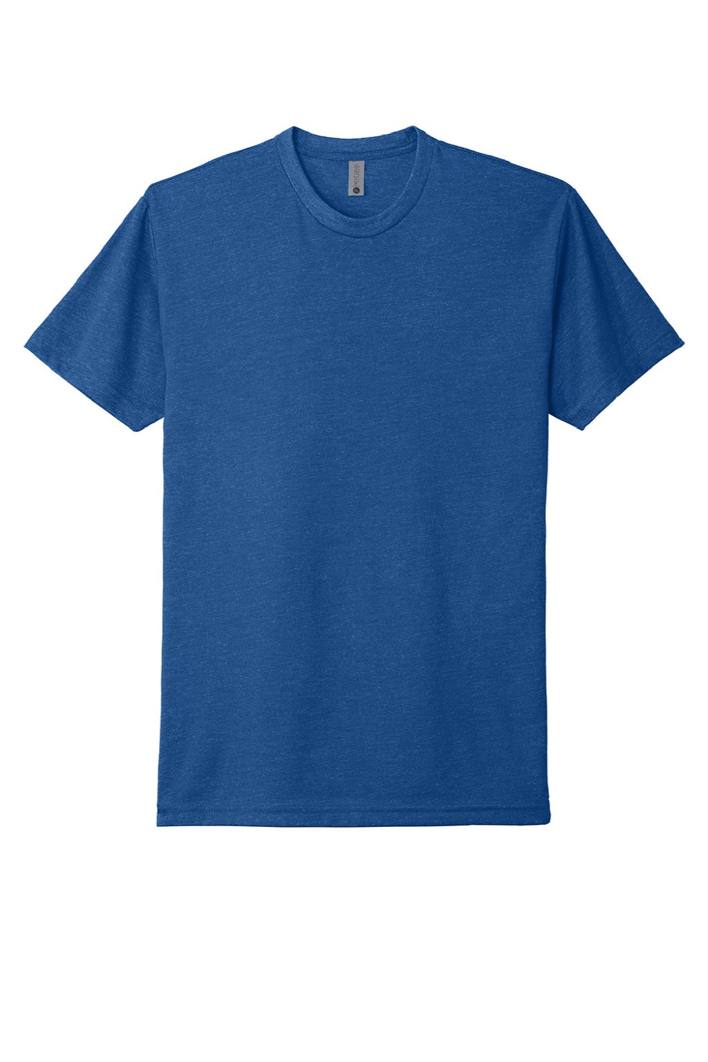 Next Level NL6210/6210 Mens CVC Jersey Short Sleeve Crewneck T-Shirt Royal Blue Flat Front