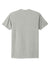 Next Level NL6210/6210 Mens CVC Jersey Short Sleeve Crewneck T-Shirt Silk Grey Flat Back