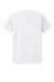 Next Level NL6210/6210 Mens CVC Jersey Short Sleeve Crewneck T-Shirt White Flat Back