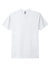 Next Level NL6210/6210 Mens CVC Jersey Short Sleeve Crewneck T-Shirt White Flat Front