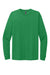 Next Level NL6211 Mens CVC Long Sleeve Crewneck T-Shirt Kelly Green Flat Front